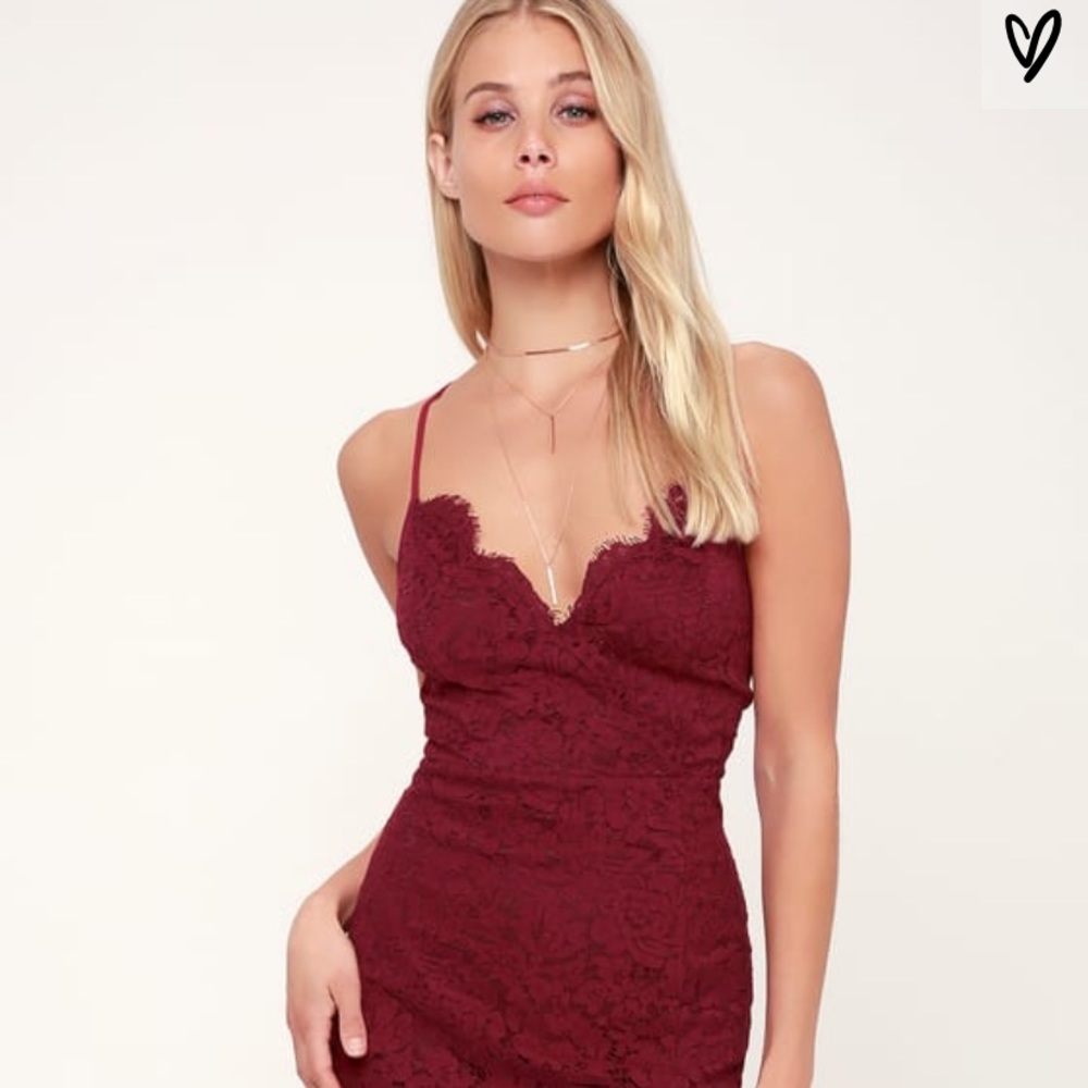 LuLus lace dress